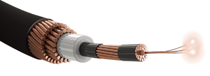 光ファイバーイメージ