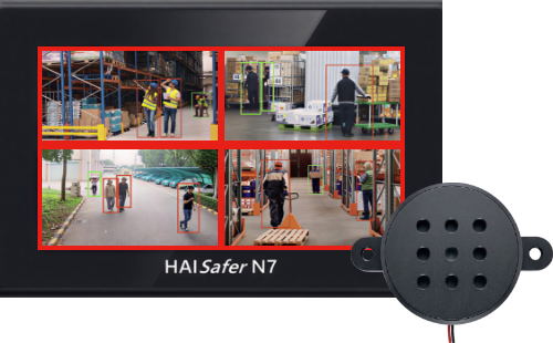 HAISafer N7 モニター（本体）／警報ブザー
