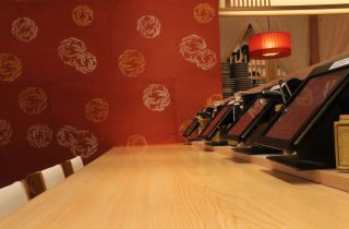 iPad_飲食店用スタンド_ノーリキオスク_テーブルオーダー